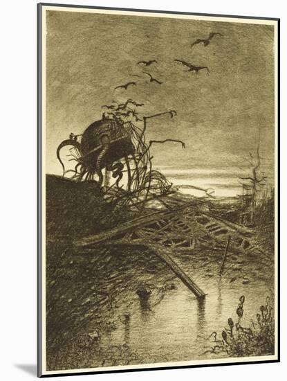 The War of the Worlds a Wrecked Martian Handling- Machine-Henrique Alvim Corr?a-Mounted Art Print