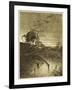 The War of the Worlds a Wrecked Martian Handling- Machine-Henrique Alvim Corr?a-Framed Art Print