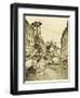 The War of the Worlds, after the Death of the Martian Invaders Londoners Examine Their Machines-Henrique Alvim Corr?a-Framed Photographic Print