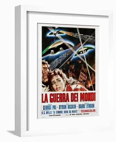 The War of the Worlds (AKA La Guerra Dei Mondi), 1953-null-Framed Art Print