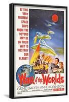 The War of the Worlds, Bottom From Left: Gene Barry, Ann Robinson, 1953-null-Framed Art Print