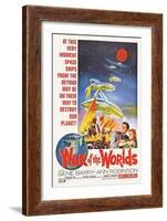 The War of the Worlds, Bottom From Left: Gene Barry, Ann Robinson, 1953-null-Framed Art Print