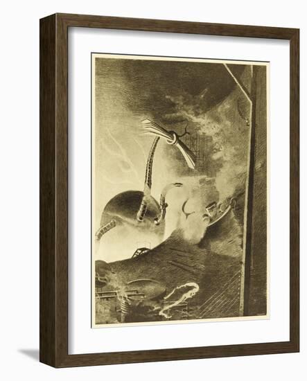 The War of the Worlds: Martian Handling Machine at Work-Henrique Alvim Corr?a-Framed Art Print