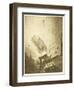 The War of the Worlds, The Fall of the Fifth Martian Cylinder-Henrique Alvim Corr?a-Framed Art Print