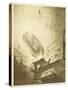 The War of the Worlds, The Fall of the Fifth Martian Cylinder-Henrique Alvim Corr?a-Stretched Canvas