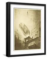 The War of the Worlds, The Fall of the Fifth Martian Cylinder-Henrique Alvim Corr?a-Framed Art Print