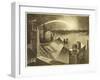 The War of the Worlds, The First ,Falling Star, is Seen Over the Rooftops of London-Henrique Alvim Corr?a-Framed Art Print