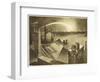 The War of the Worlds, The First ,Falling Star, is Seen Over the Rooftops of London-Henrique Alvim Corr?a-Framed Art Print