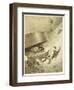 The War of the Worlds, The First Martian Emerges from the Cylinder-Henrique Alvim Corr?a-Framed Art Print