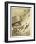 The War of the Worlds, The First Martian Emerges from the Cylinder-Henrique Alvim Corr?a-Framed Art Print