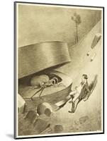 The War of the Worlds, The First Martian Emerges from the Cylinder-Henrique Alvim Corr?a-Mounted Art Print