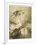 The War of the Worlds, The Martian Fighting-Machines in the Thames Valley-Henrique Alvim Corr?a-Framed Photographic Print