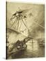 The War of the Worlds, The Martian Fighting-Machines in the Thames Valley-Henrique Alvim Corr?a-Stretched Canvas