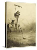 The War of the Worlds, The Martians Fire Their Gas- Guns-Henrique Alvim Corr?a-Stretched Canvas