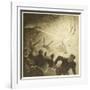 The War of the Worlds, The Martians, Heat-Ray Disperses the Crowd-Henrique Alvim Corr?a-Framed Art Print