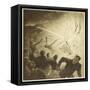 The War of the Worlds, The Martians, Heat-Ray Disperses the Crowd-Henrique Alvim Corr?a-Framed Stretched Canvas