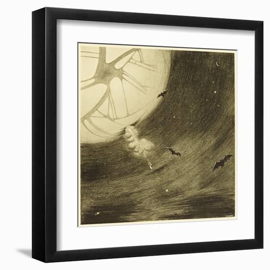 The War of the Worlds, The Martians Start Their Journey to Attack Earth-Henrique Alvim Corr?a-Framed Art Print