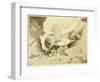 The War of the Worlds, The Mysterious "Thing" That Has Landed in the Sand-Pits-Henrique Alvim Corr?a-Framed Art Print