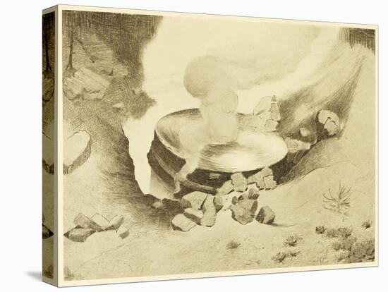 The War of the Worlds, The Mysterious "Thing" That Has Landed in the Sand-Pits-Henrique Alvim Corr?a-Stretched Canvas