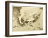 The War of the Worlds, The Mysterious "Thing" That Has Landed in the Sand-Pits-Henrique Alvim Corr?a-Framed Art Print
