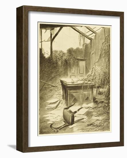 The War of the Worlds, The Red Weed-Henrique Alvim Corr?a-Framed Art Print