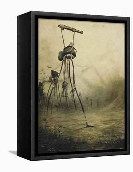 The War Of the Worlds-Henrique Alvim-Correa-Framed Stretched Canvas