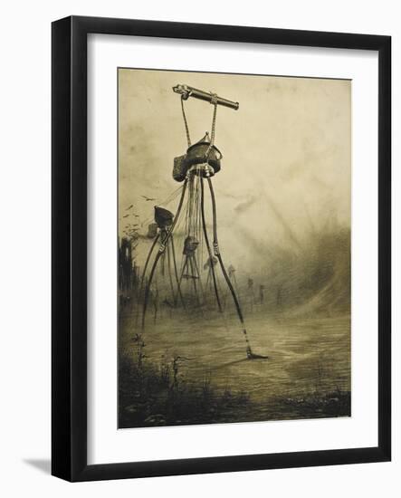 The War Of the Worlds-Henrique Alvim-Correa-Framed Giclee Print