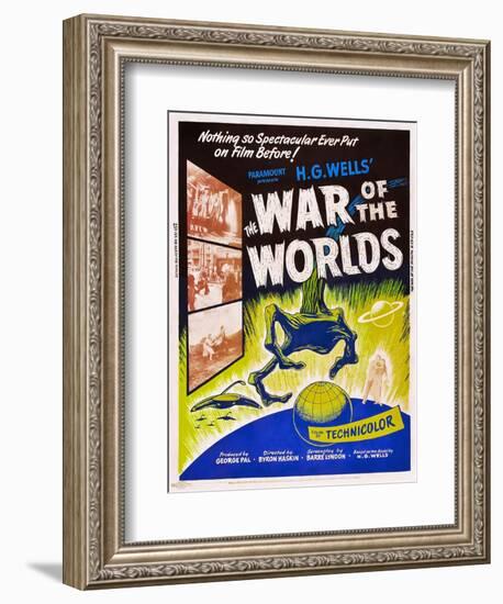 The War of the Worlds-null-Framed Art Print