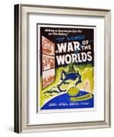 The War of the Worlds-null-Framed Art Print