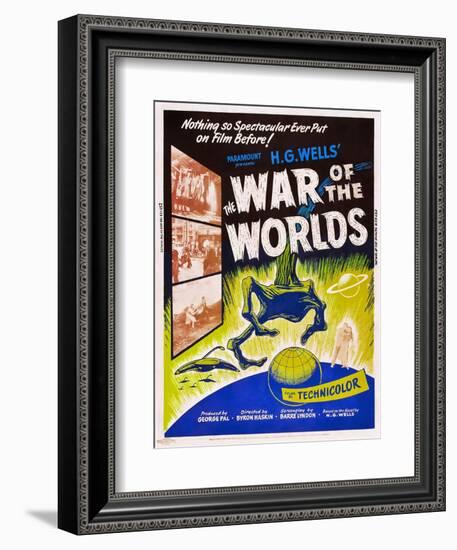 The War of the Worlds-null-Framed Art Print