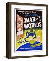 The War of the Worlds-null-Framed Art Print