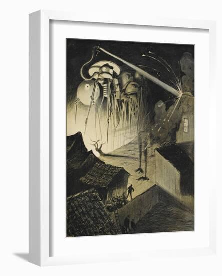 [The War Of the Worlds-Henrique Alvim-Correa-Framed Giclee Print