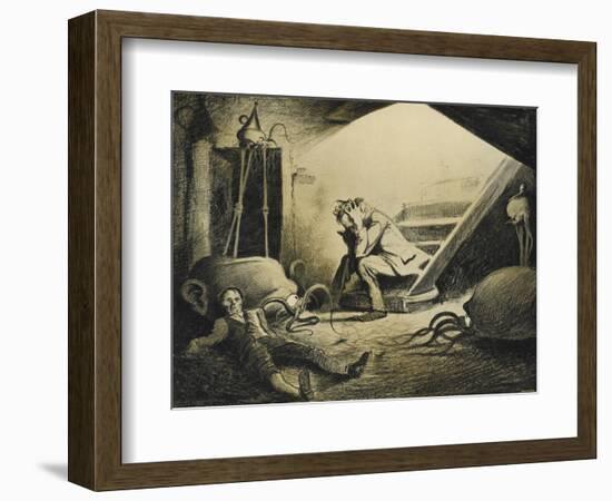 The War Of the Worlds-Henrique Alvim-Correa-Framed Giclee Print