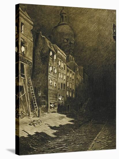 The War Of the Worlds-Henrique Alvim-Correa-Stretched Canvas