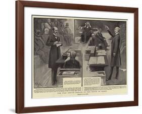 The War Office Debate in the House of Lords-Alexander Stuart Boyd-Framed Giclee Print