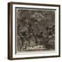 The War on the Gold Coast, Ashantees in Ambush-Arthur Hopkins-Framed Giclee Print