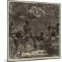The War on the Gold Coast, Ashantees in Ambush-Arthur Hopkins-Mounted Giclee Print