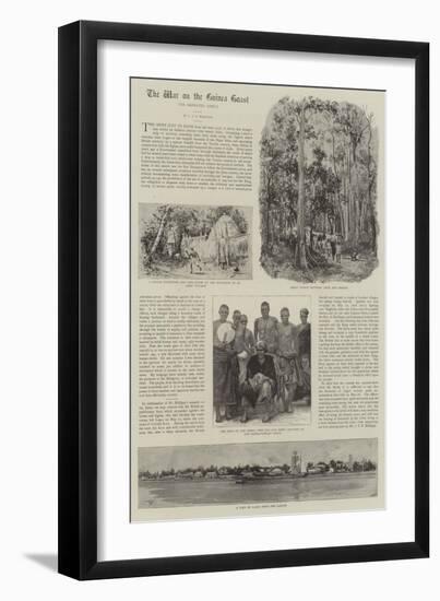 The War on the Guinea Coast-null-Framed Giclee Print