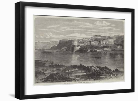 The War on the Punjaub Frontier, the Fortress of Attock-null-Framed Giclee Print