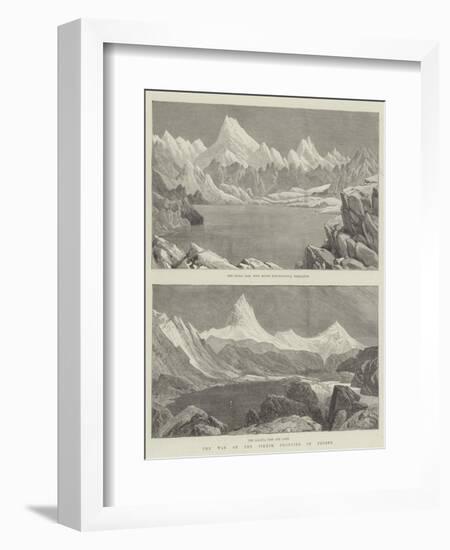 The War on the Sikkim Frontier of Thibet-null-Framed Giclee Print