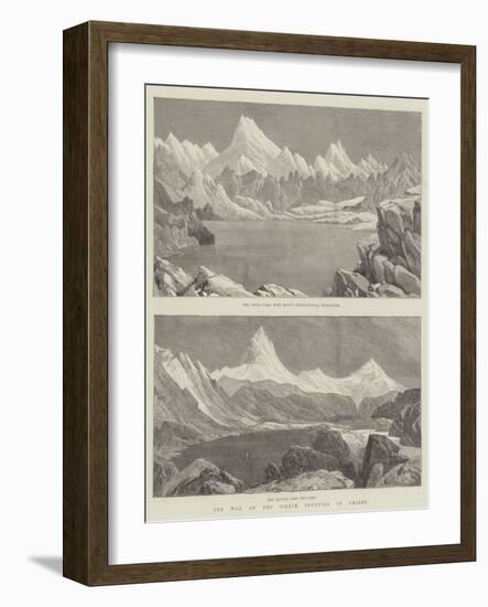 The War on the Sikkim Frontier of Thibet-null-Framed Giclee Print