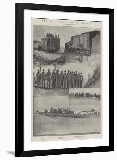 The War, Operations in Rhodesia-Henry Charles Seppings Wright-Framed Giclee Print