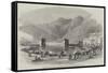 The War, Port and Lake of Como-Samuel Read-Framed Stretched Canvas