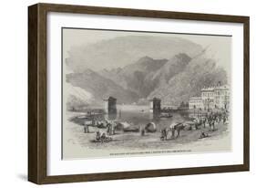 The War, Port and Lake of Como-Samuel Read-Framed Giclee Print