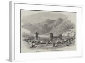 The War, Port and Lake of Como-Samuel Read-Framed Giclee Print