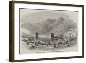 The War, Port and Lake of Como-Samuel Read-Framed Giclee Print