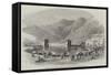 The War, Port and Lake of Como-Samuel Read-Framed Stretched Canvas