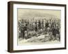 The War, Prince Charles of Roumania Decorating Soldiers Who Have Been under Fire-null-Framed Giclee Print