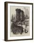 The War, Ruins of the Castle of Ligny-null-Framed Giclee Print