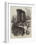 The War, Ruins of the Castle of Ligny-null-Framed Giclee Print